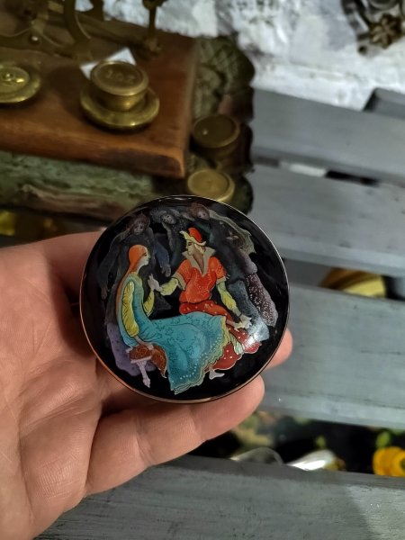 Коллекционная Музыкальная Шкатулка Золушка Фарфор