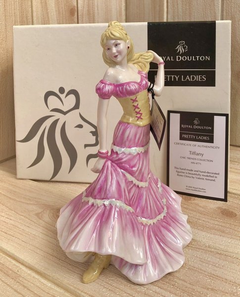 Изящная Леди Тиффани Royal Doulton Фарфор