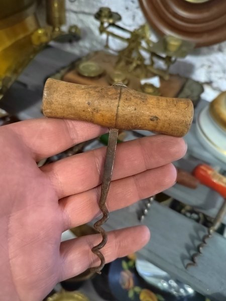 Античный Коллекционный Кованый Штопор