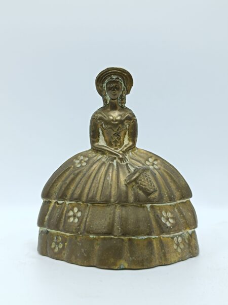 Винтажный колокольчик без язычка, латунь, Западная Европа, 1970 гг.