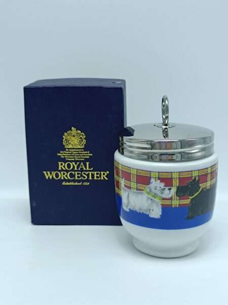 Винтажный коллекционный кодлер на 2 яйца. Royal Worcester, Англия 1970 гг.