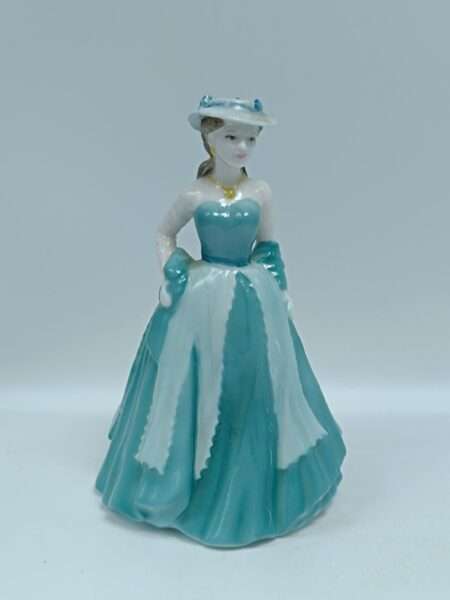 Коллекционная винтажная статуэтка "Kirsty". Фарфор, роспись. Coalport, Англия 1996