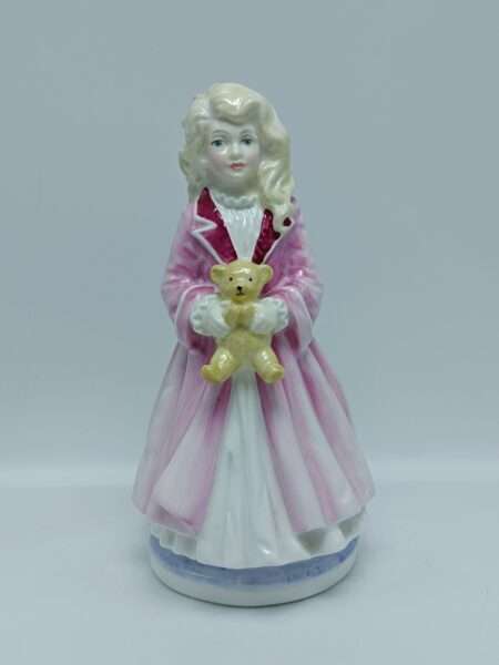 Статуэтка винтажная Девочка с мишкой "Frith". Фарфор. Royal Doulton, Англия 1986