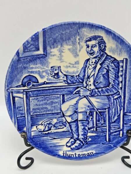 Винтажное блюдце "Профессии". Фарфор, роспись. Wedgwood, Великобритания, вторая половина XX века
