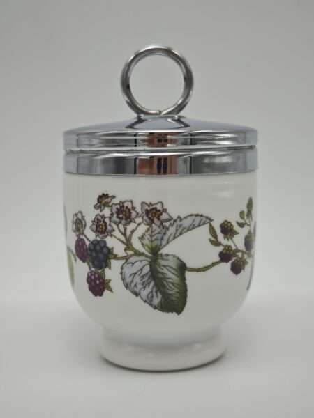 Винтажный коллекционный кодлер на 1 яйцо "Ежевика" Royal Worcester Англия. Фарфор