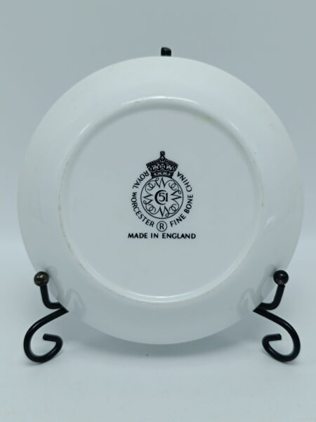 Блюдце для кодлера. Royal Worcester, Англия 1970-1980-е гг. Фарфор