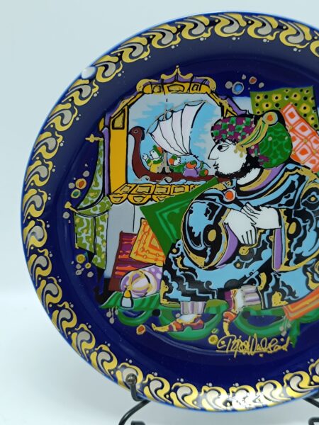 Декоративная настенная тарелка Sindbad Rosenthal Розенталь Фарфор. Германия
