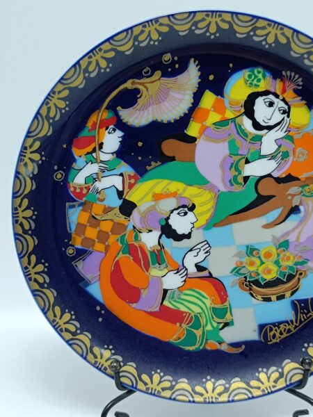 Декоративная настенная тарелка Sindbad Rosenthal Розенталь Фарфор. Германия