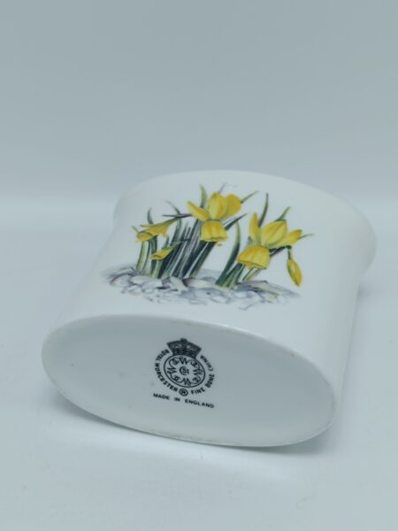 Вазочка для зубочисток, фарфор. Royal Worcester, Англия 1970 года