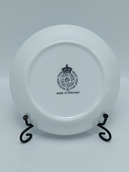 Блюдце для кодлера. Royal Worcester, Англия 1970-1980-е гг. Фарфор. Золочение