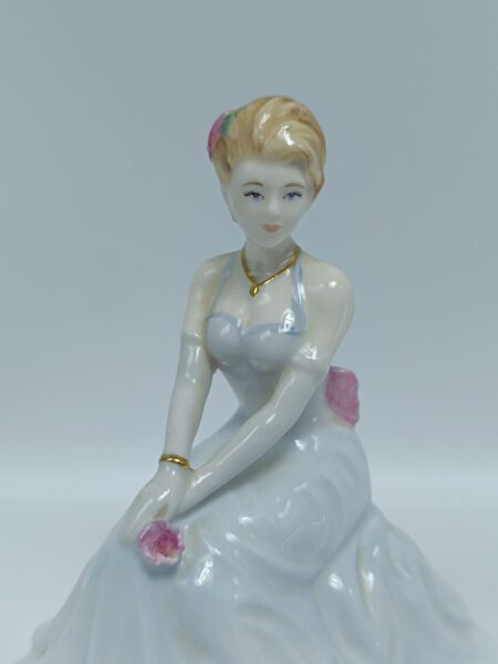 Коллекционная статуэтка "Девушка Janice, Debutantes". Фарфор, роспись. Coalport, Англия 1995 год