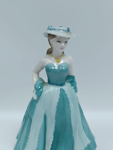 Коллекционная винтажная статуэтка "Kirsty". Фарфор, роспись. Coalport, Англия 1996