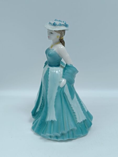 Коллекционная винтажная статуэтка "Kirsty". Фарфор, роспись. Coalport, Англия 1996