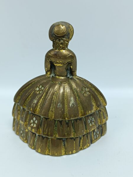 Колокольчик винтажный вызывной, латунь, Англия 1970 года
