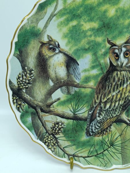 Тарелка декоративная из серии "British owls" от английской компании Spode в оригинальной упаковке.