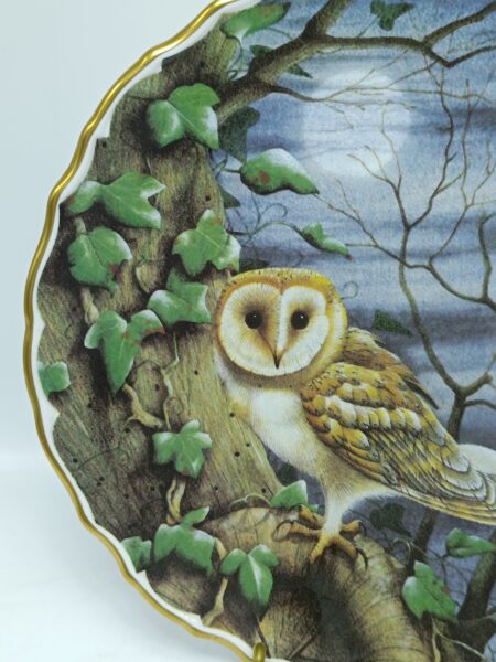 Тарелка декоративная из серии "British owls" от английской компании Spode в оригинальной упаковке