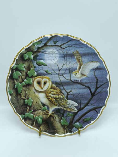 Тарелка декоративная из серии "British owls" от английской компании Spode в оригинальной упаковке