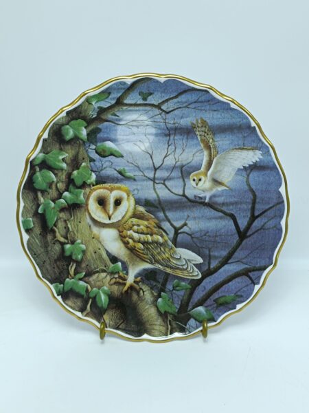 Тарелка декоративная из серии "British owls" от английской компании Spode в оригинальной упаковке