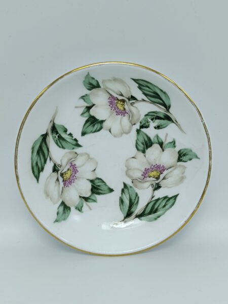 Блюдце для кодлера CROWN STAFFORDSHIRE. Англия 1970-1980-е гг. Фарфор