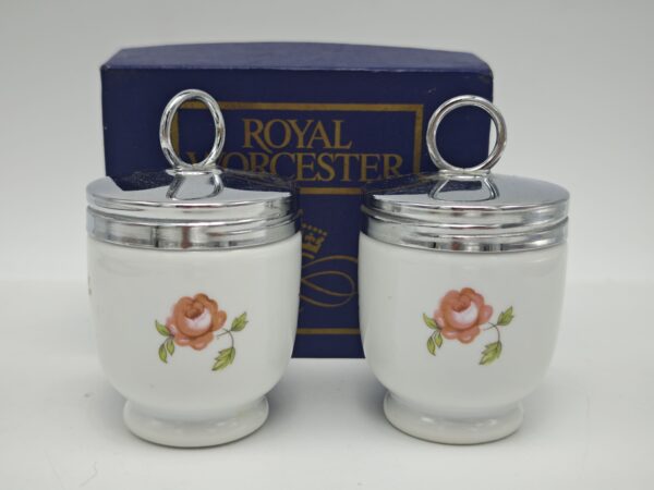 Парные винтажные кодлеры на 1 яйцо Royal Worcester Англия. Клеймо 1950-1983 гг.