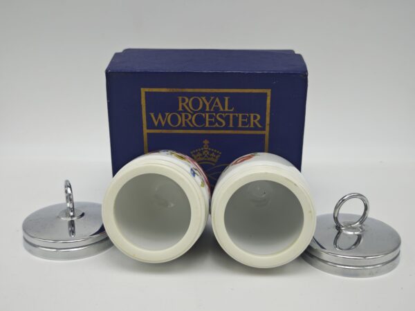 Парные винтажные кодлеры на 1 яйцо Royal Worcester Англия. Клеймо 1950-1983 гг.