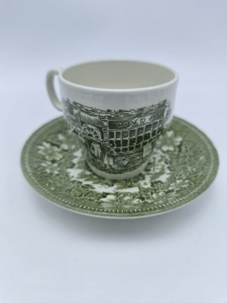 Винтажная чайная пара, Англия, Royal TudorWare Staffordshire1828г.
