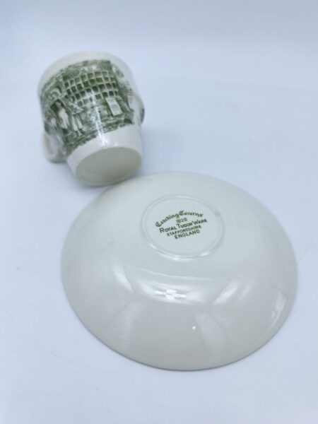 Винтажная чайная пара, Англия, Royal TudorWare Staffordshire1828г.