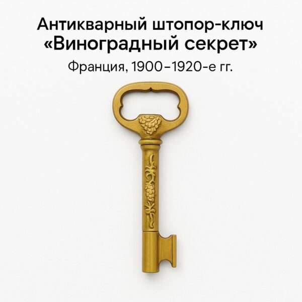 Штопор-ключ Виноградный секрет