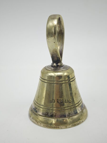 Колокольчик винтажный, посеребренный. Англия 1940-е года