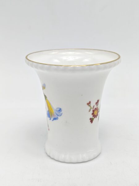 Вазочка миниатюрная "Букеты Дерби". Фарфор. Royal Crown Derby, Великобритания вторая половина ХХ века