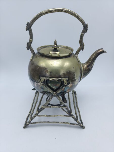Антикварная бульотка Ветви времени Англия, 1920-е гг. (серебрение)
