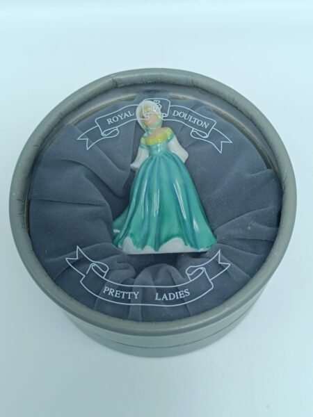 Статуэтка миниатюра Девушка "Jane" "Pretty Ladies". ROYAL DOULTON Англия