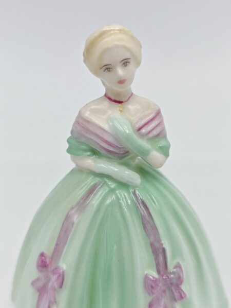 Коллекционная винтажная статуэтка Леди. Фарфор, роспись. Coalport, Англия 1995 год