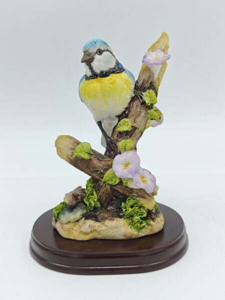 Винтажная Статуэтка "Синичка". Холодный фарфор. Leonardo collection, Англия