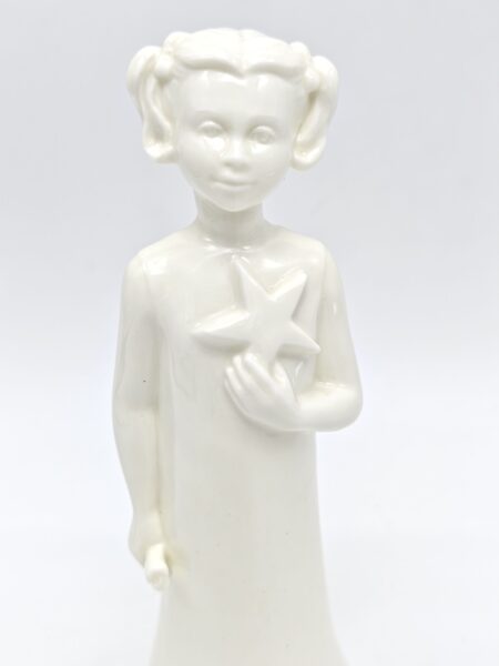 Винтажная фарфоровая статуэтка "Ты звезда". Англия, Royal Worcester.