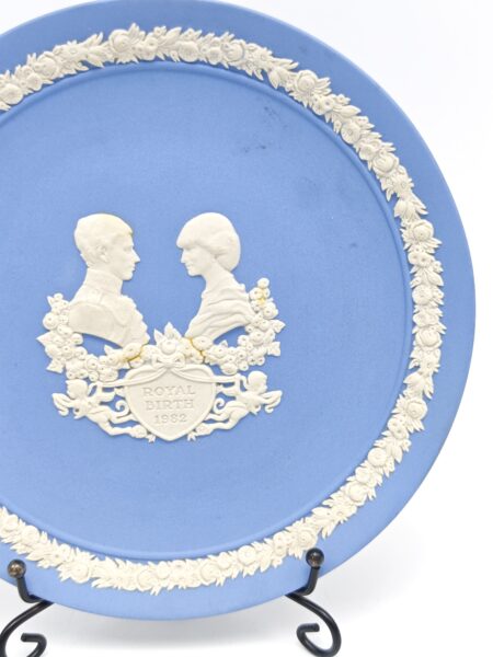 Декоративная тарелка "Принцесса Диана и Принц Чарльз". Бисквит, Wedgwood, Великобритания