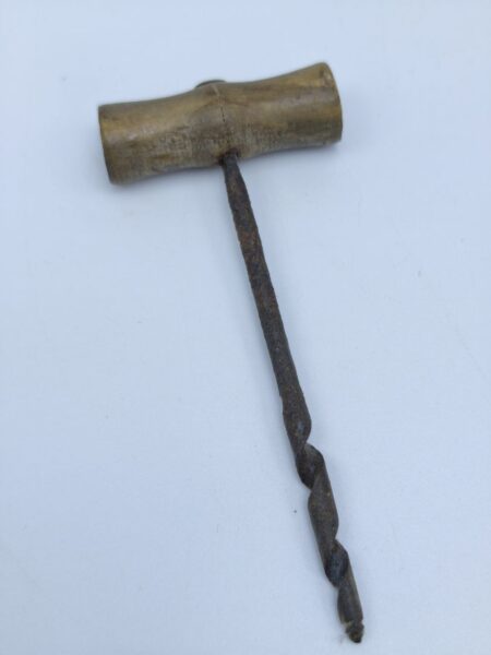 Французский антикварный штопор с деревянной ручкой, 1890 год