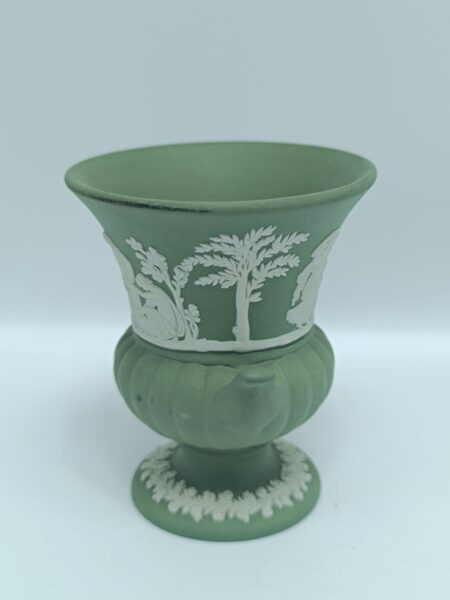 Винтажная Вазочка Веджвуд Wedgwood. Бисквитный фарфор. Англия середина 20 века