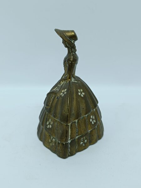 Винтажный колокольчик без язычка, латунь, Западная Европа, 1970 гг.