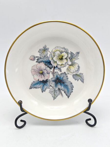 Блюдце для кодлера. Royal Worcester, Англия 1970-1980-е гг. Фарфор. Позолота. 11.5 см