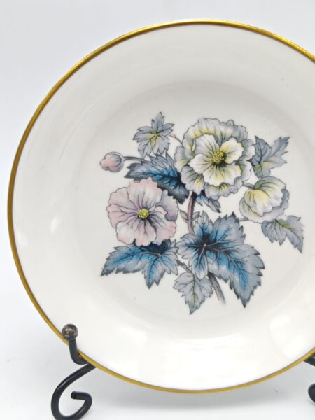 Блюдце для кодлера. Royal Worcester, Англия 1970-1980-е гг. Фарфор. Позолота. 11.5 см